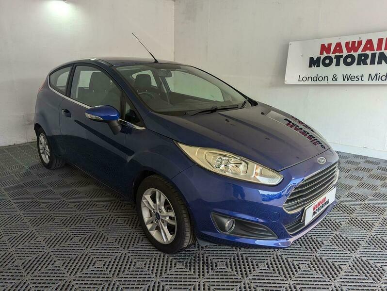 Ford Fiesta 1.25 Zetec Euro 6 Blue