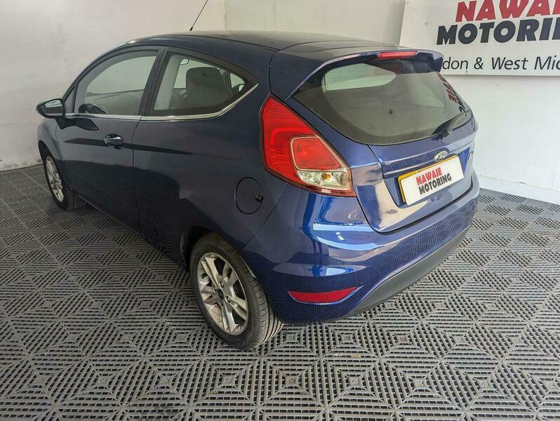 Ford Fiesta 1.25 Zetec Euro 6 Blue #4