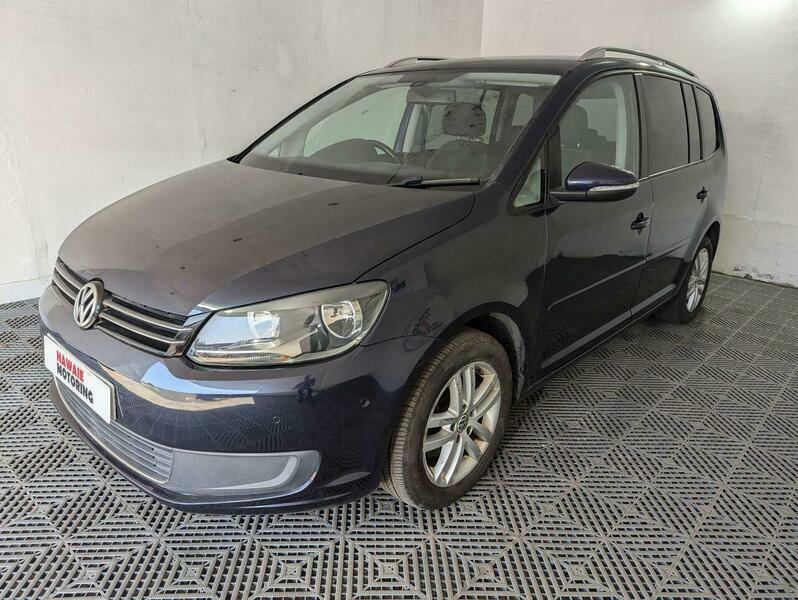 Volkswagen Touran 1.6 Tdi Se Dsg RJ62RFZ Blue #3