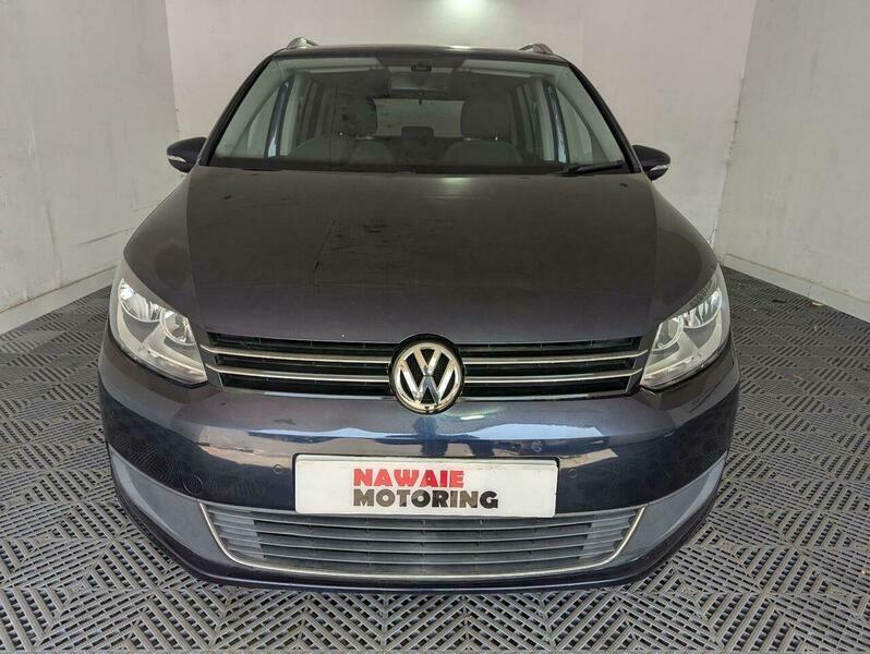Volkswagen Touran 1.6 Tdi Se Dsg RJ62RFZ Blue #2