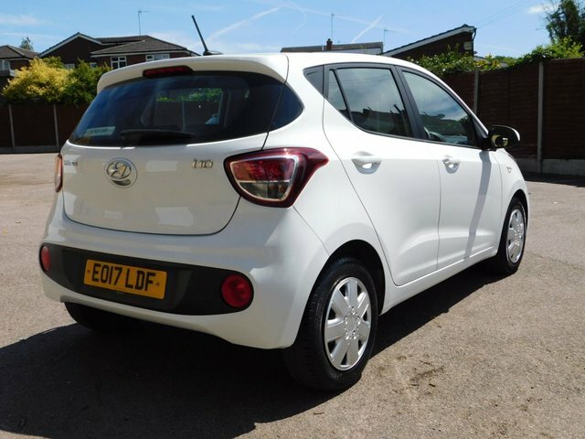 Hyundai I10 1.2 Se Hatchback Euro 6 87 Ps EO17LDF White #6