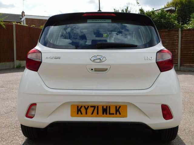 Hyundai I10 1.0 Se Connect Hatchback Euro 6 KY71WLK White #5
