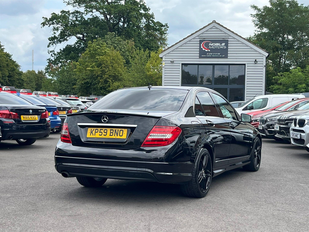Mercedes-Benz C Class C220 Cdi Sport Black #7