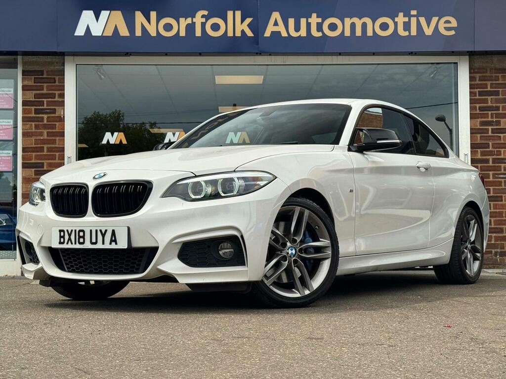 BMW 2 Series 1.5 218I M Sport Euro 6 Ss White #1