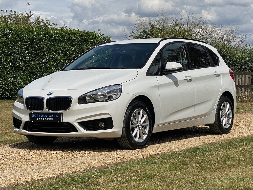 BMW 2 Series Active Tourer 218D Se White #6