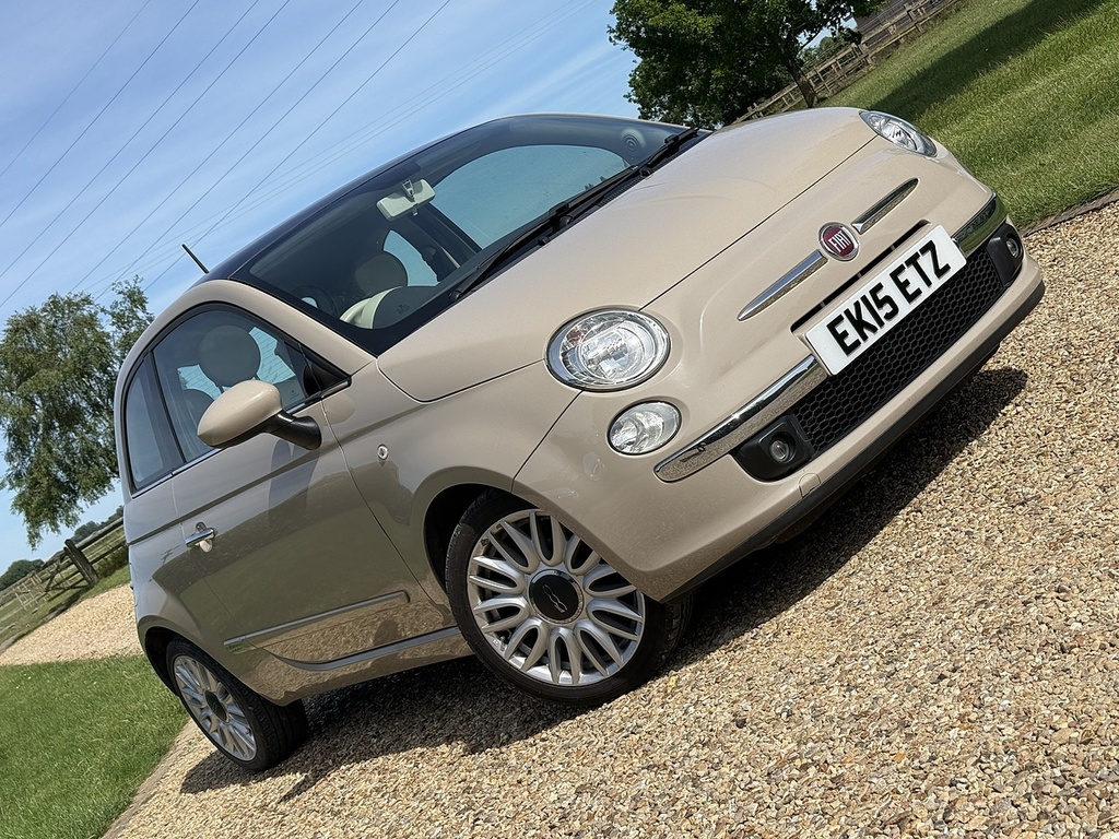 Fiat 500 1.2 Lounge Hatchback Euro 6 Ss Red #1