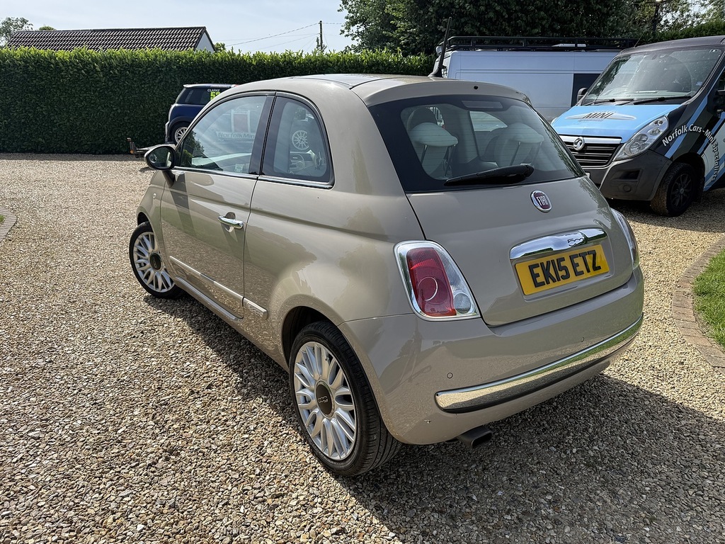 Fiat 500 1.2 Lounge Hatchback Euro 6 Ss Red #3