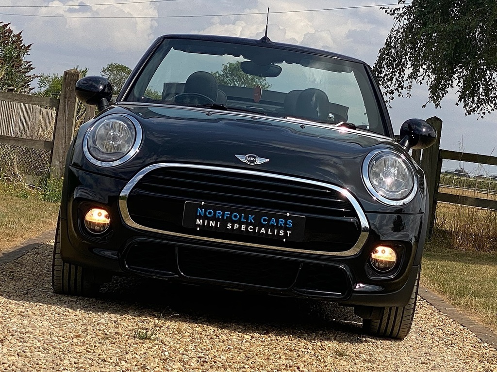 Mini Convertible Cooper Black #5