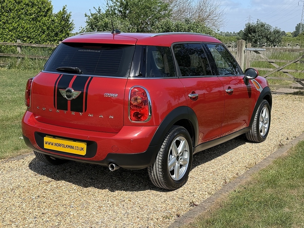 Mini Countryman Cooper Red #4
