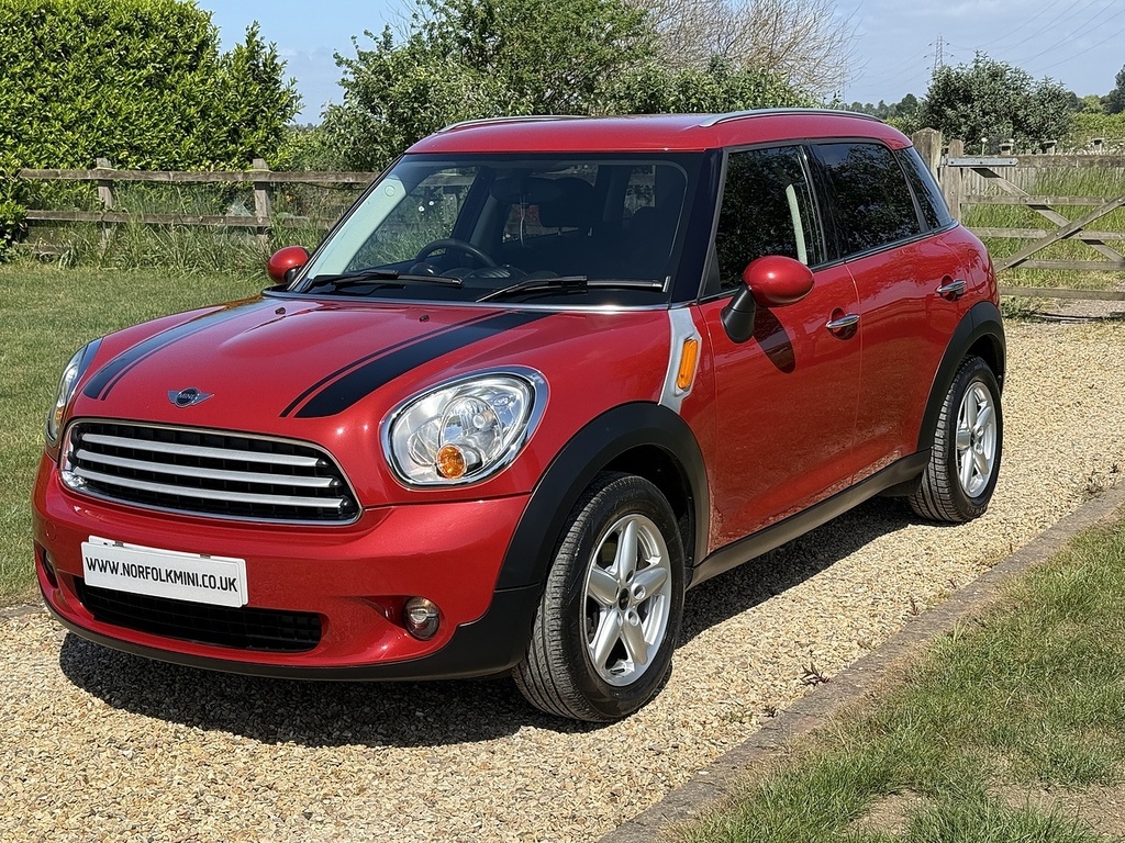 Mini Countryman Cooper Red #5