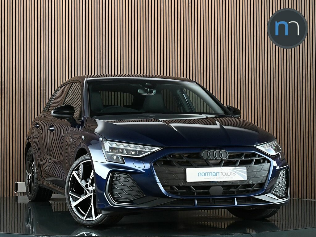 Audi A3 1.5 Tfsi 35 Black Edition Sportback S T Blue