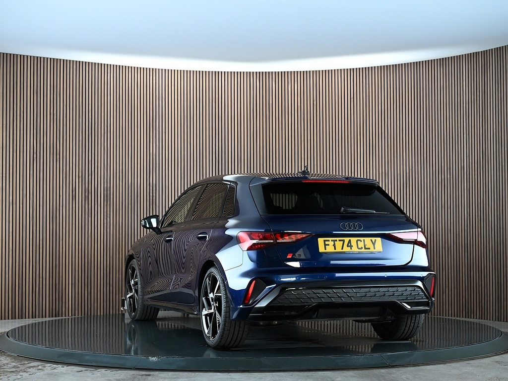 Audi A3 1.5 Tfsi 35 Black Edition Sportback S T FT74CLY Blue #6