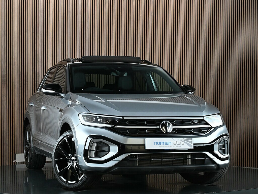 Volkswagen T-Roc 1.5 Tsi Black Edition Plus Suv Dsg Euro Silver