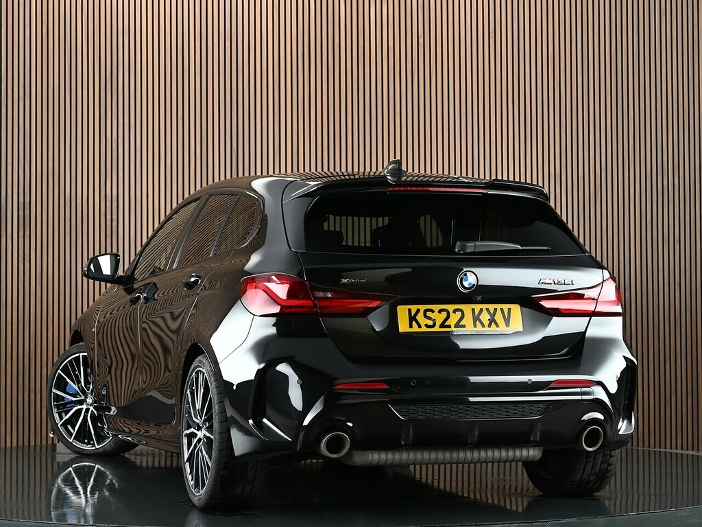 BMW 1 Series 2.0 M135i Hatchback Xdrive Euro 6 KS22KXV Black #2
