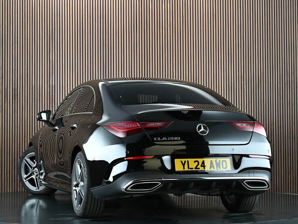 Mercedes-Benz CLA Class 1.3 Cla200h Mhev Amg Line Executive Coupe Pe Black #2
