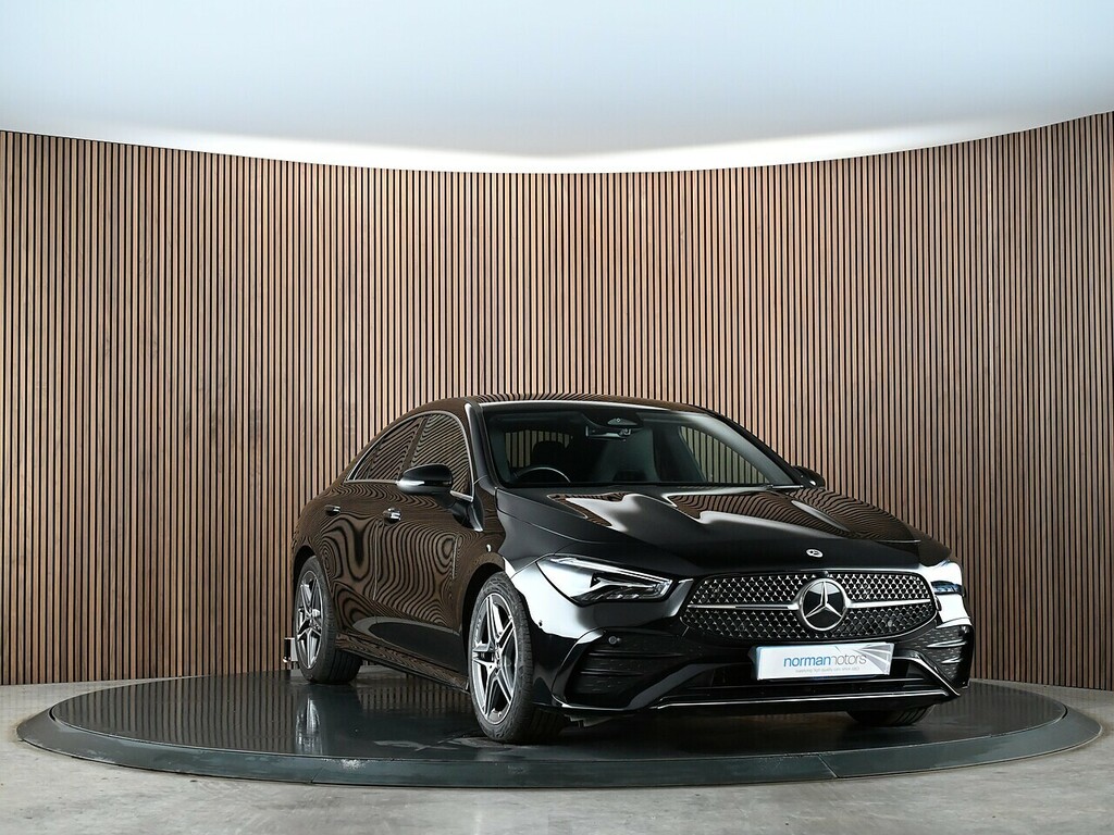 Mercedes-Benz CLA Class 1.3 Cla200h Mhev Amg Line Executive Coupe Pe Black #4