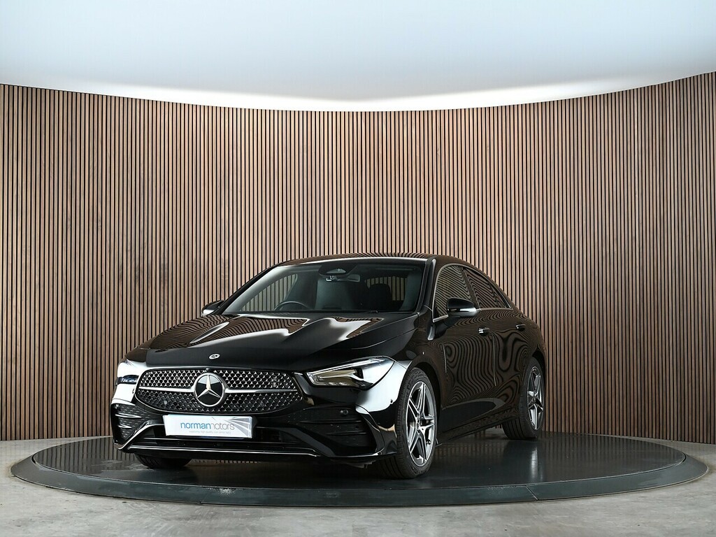 Mercedes-Benz CLA Class 1.3 Cla200h Mhev Amg Line Executive Coupe Pe Black #6