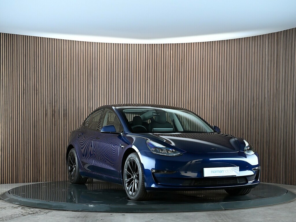 Tesla Model 3 Dual Motor Long Range Saloon 4 BL72TDU Blue #4