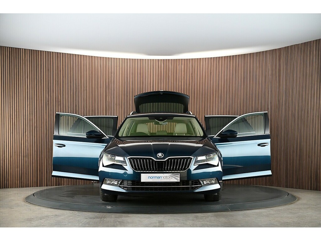 Skoda Superb 1.5 Tsi Act Sportline Plus Dsg Euro 6 Ss White #13
