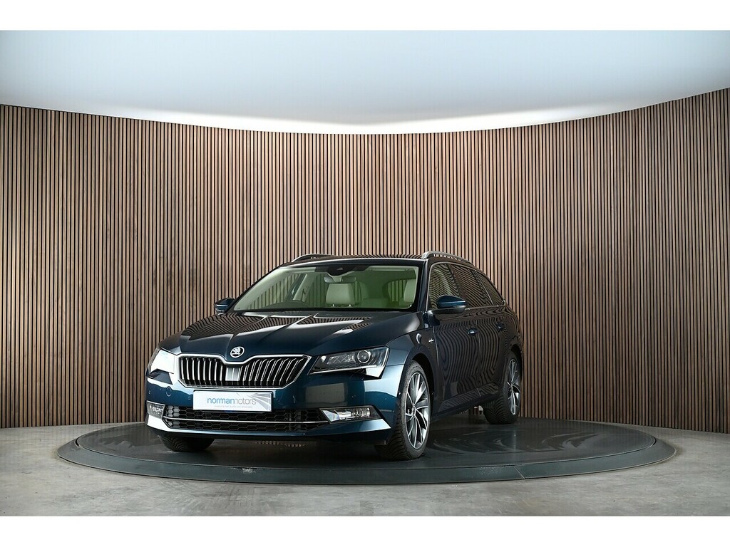 Skoda Superb 2.0 Tsi Laurin Klement Estate Dsg 4Wd Blue #6