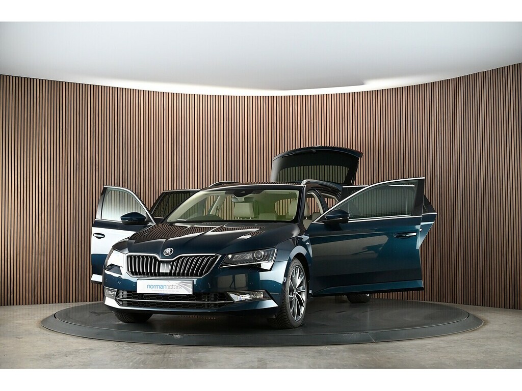 Skoda Superb 1.5 Tsi Act Sportline Plus Dsg Euro 6 Ss White #14
