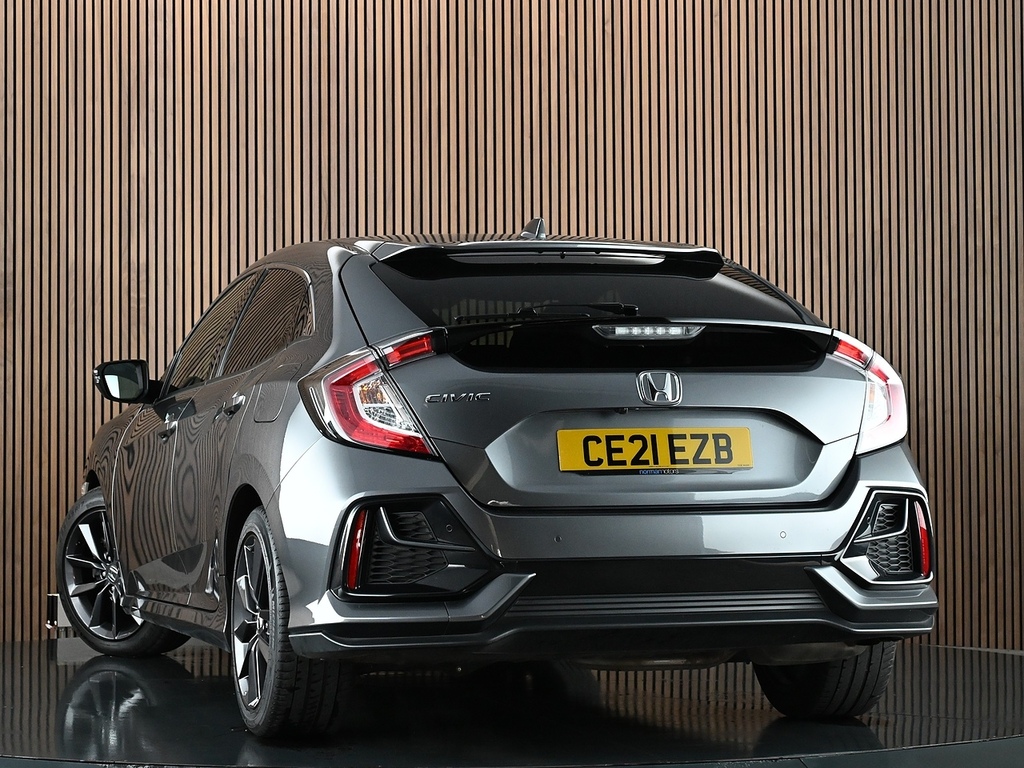 Honda Civic 1.0 Vtec Turbo Sr Hatchback Cvt Euro 6 Grey #2