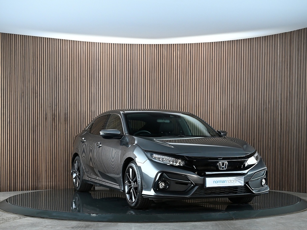 Honda Civic 1.0 Vtec Turbo Sr Hatchback Cvt Euro 6 Grey #4