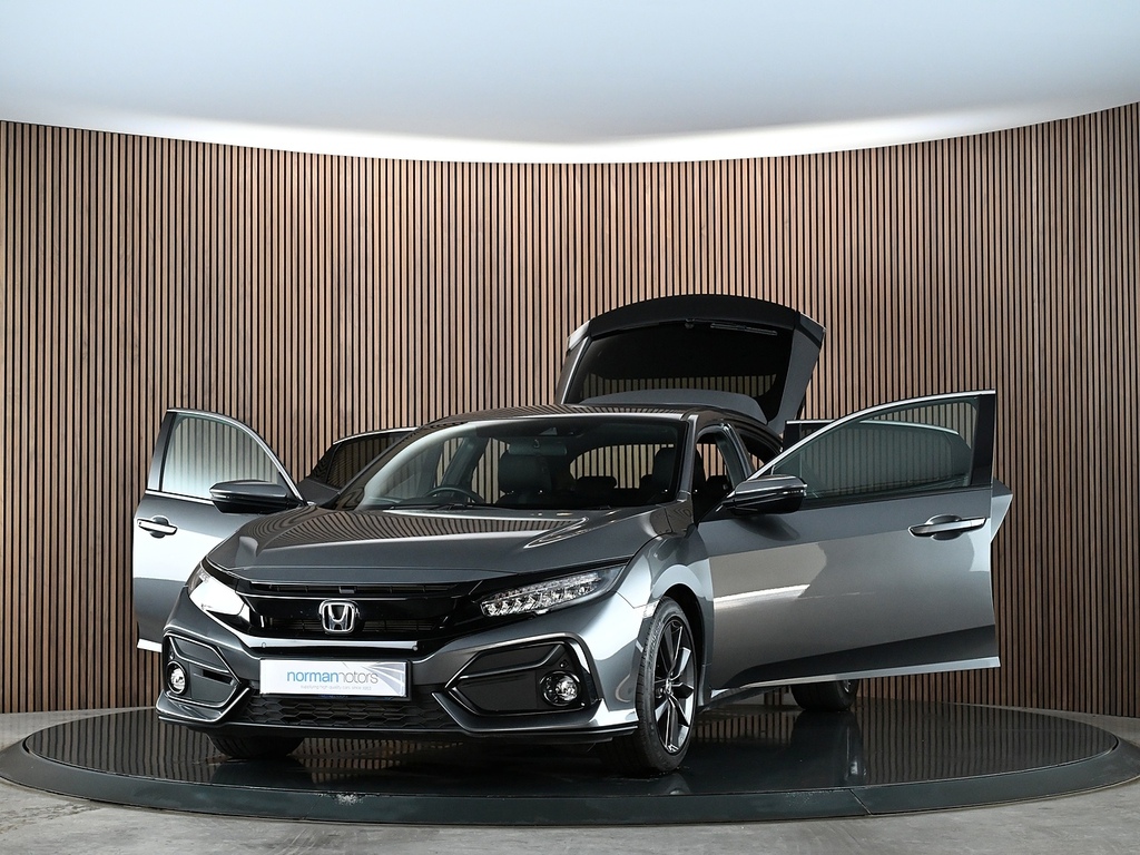 Honda Civic 1.5 Vtec Turbo Sport Cvt Euro 6 Ss Grey #13