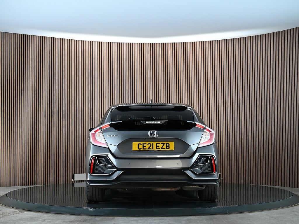 Honda Civic 1.5 Vtec Turbo Sport Cvt Euro 6 Ss Grey #8