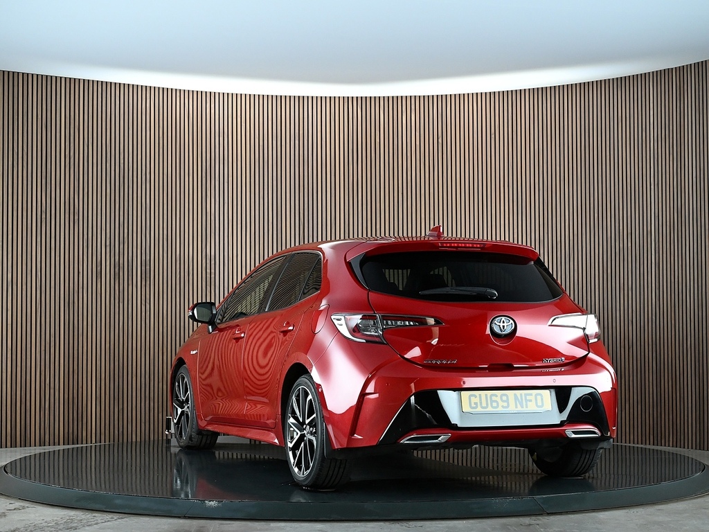 Toyota Corolla 2.0 Vvt-h Excel Hatchback Hybrid Cvt Eu Red #4