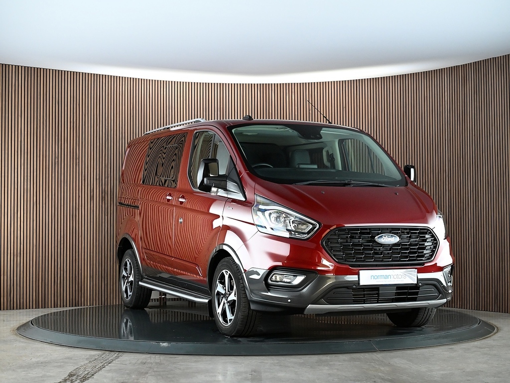 Ford Transit Custom 2.0 320 Ecoblue Active Crew Van Double Cab Die Red #4