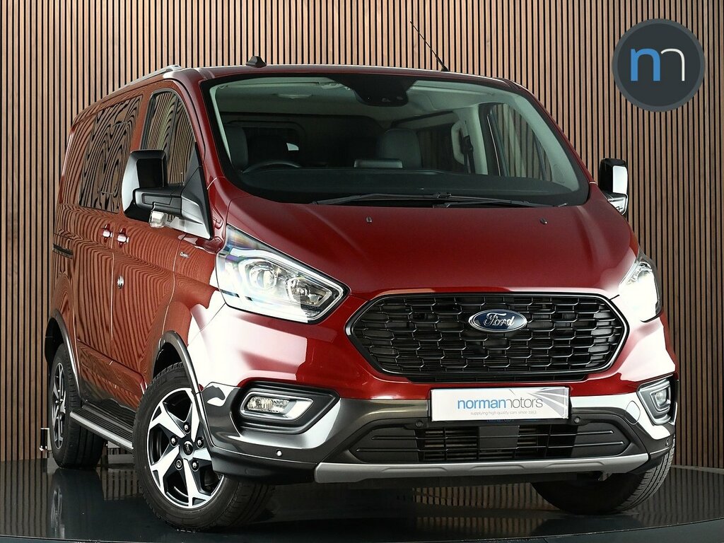 Ford Transit Custom 2.0 320 Ecoblue Active Crew Van Double Cab Die Red