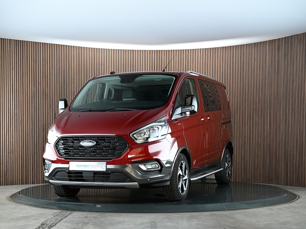 Ford Transit Custom 2.0 320 Ecoblue Active Crew Van Double Cab Die Red #6
