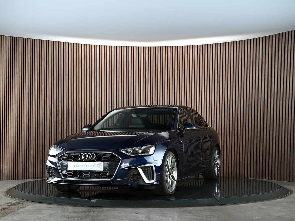 Audi A4 2.0 Tfsi 40 S Line Saloon S Tronic Euro Blue #6