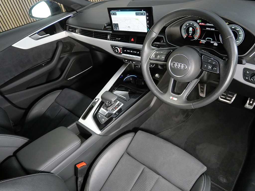 Audi A4 2.0 Tfsi 40 S Line Saloon S Tronic Euro Blue #3