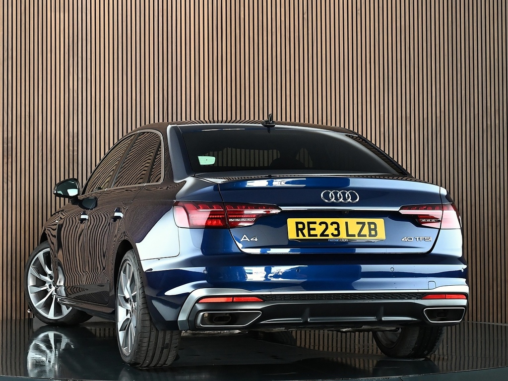 Audi A4 2.0 Tfsi 40 S Line Saloon S Tronic Euro Blue #2