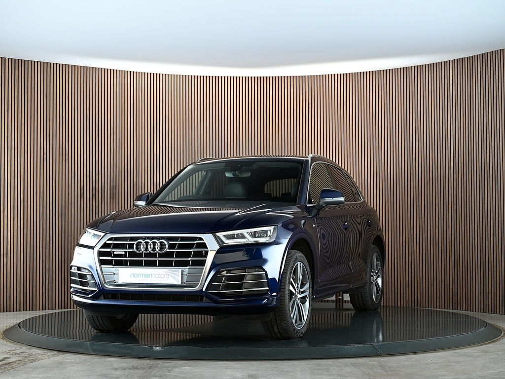 Audi Q5 2.0 Tdi 40 S Line Suv S Tronic Quattro Blue #6
