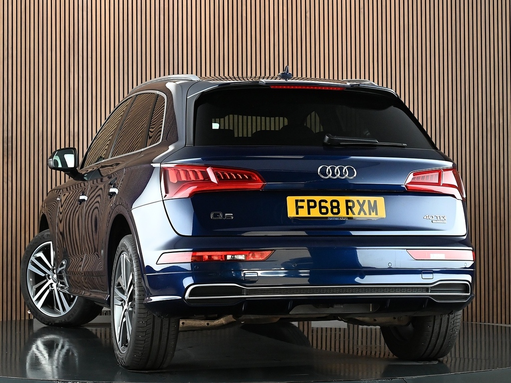 Audi Q5 2.0 Tdi 40 S Line Suv S Tronic Quattro Blue #2