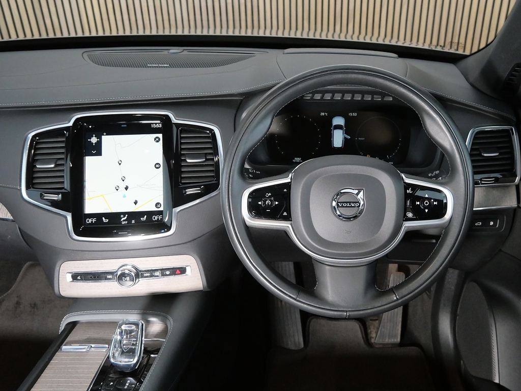 Volvo XC90 T8 Recharge Inscription Pro, Plug-in Hyb21alloys Black #25
