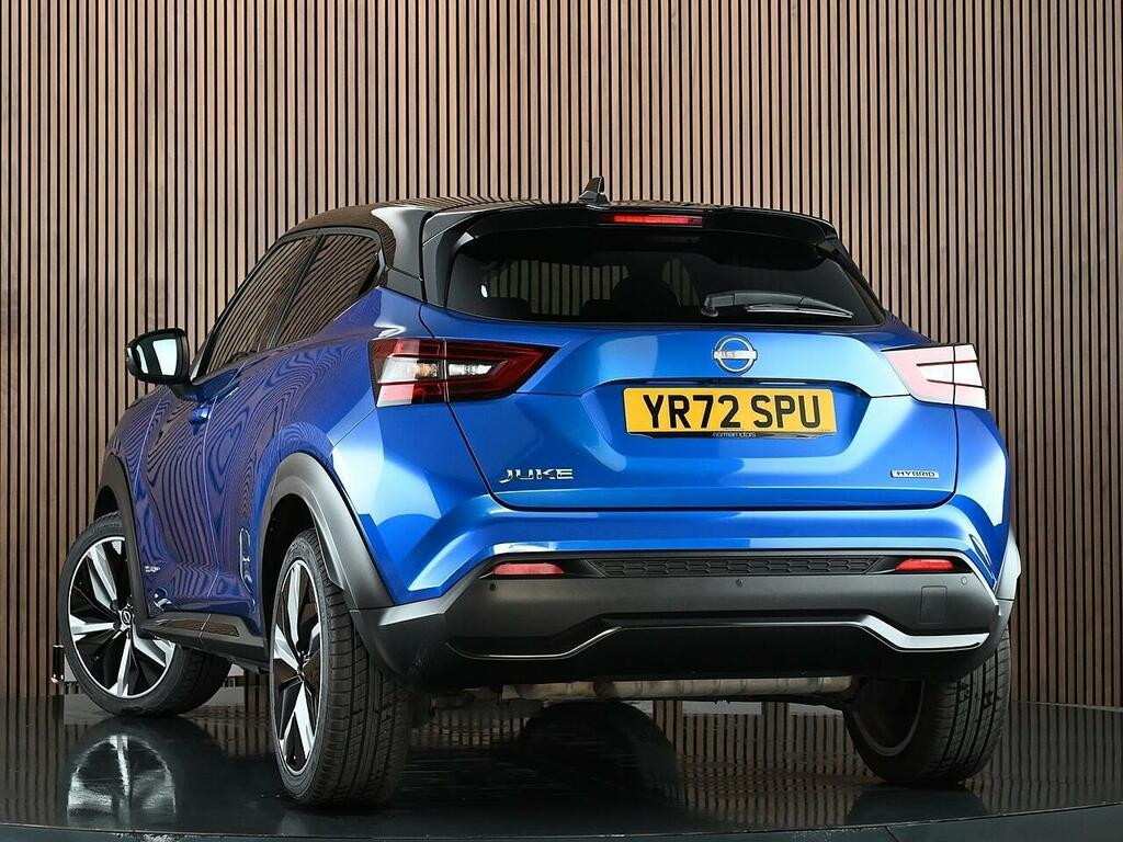 Nissan Juke 1.6 Tekna Suv Hybrid Euro 6 143 YR72SPU Blue #2
