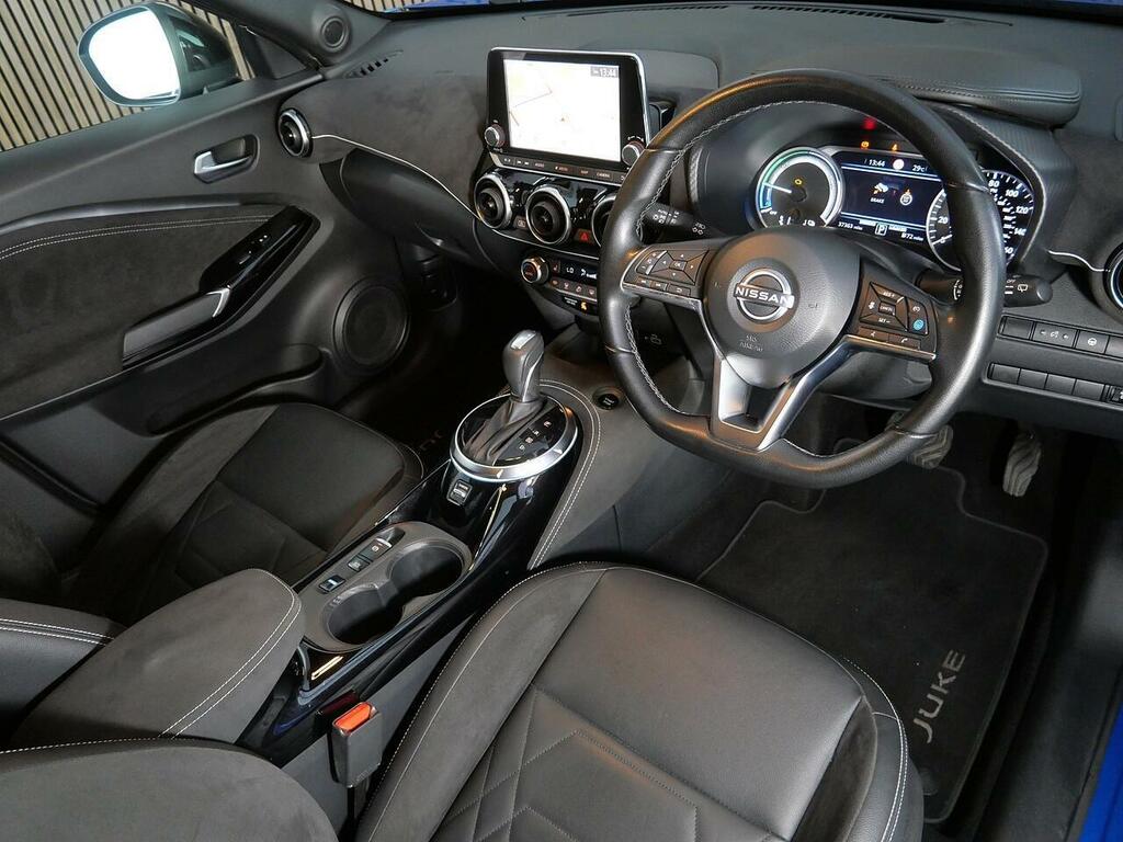 Nissan Juke 1.6 Tekna Suv Hybrid Euro 6 143 YR72SPU Blue #3