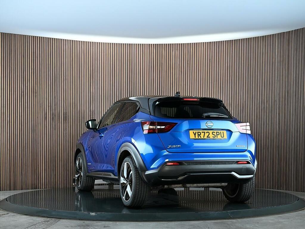 Nissan Juke 1.6 Tekna Suv Hybrid Euro 6 143 YR72SPU Blue #6