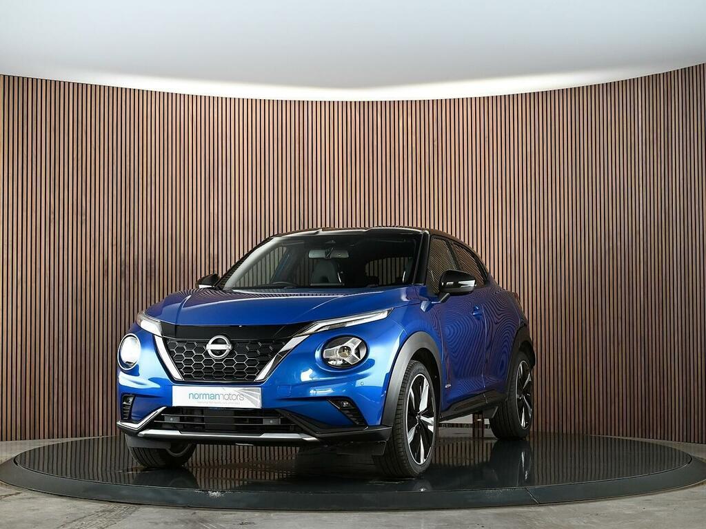 Nissan Juke 1.6 Tekna Suv Hybrid Euro 6 143 YR72SPU Blue #5