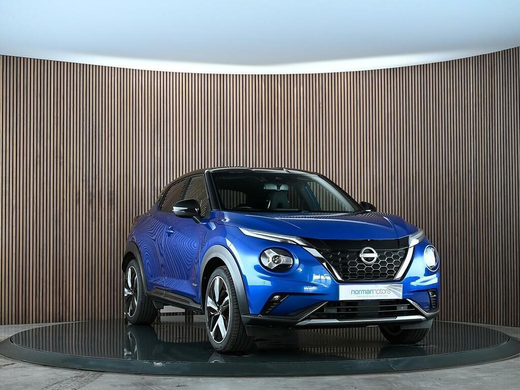 Nissan Juke 1.6 Tekna Suv Hybrid Euro 6 143 YR72SPU Blue #4