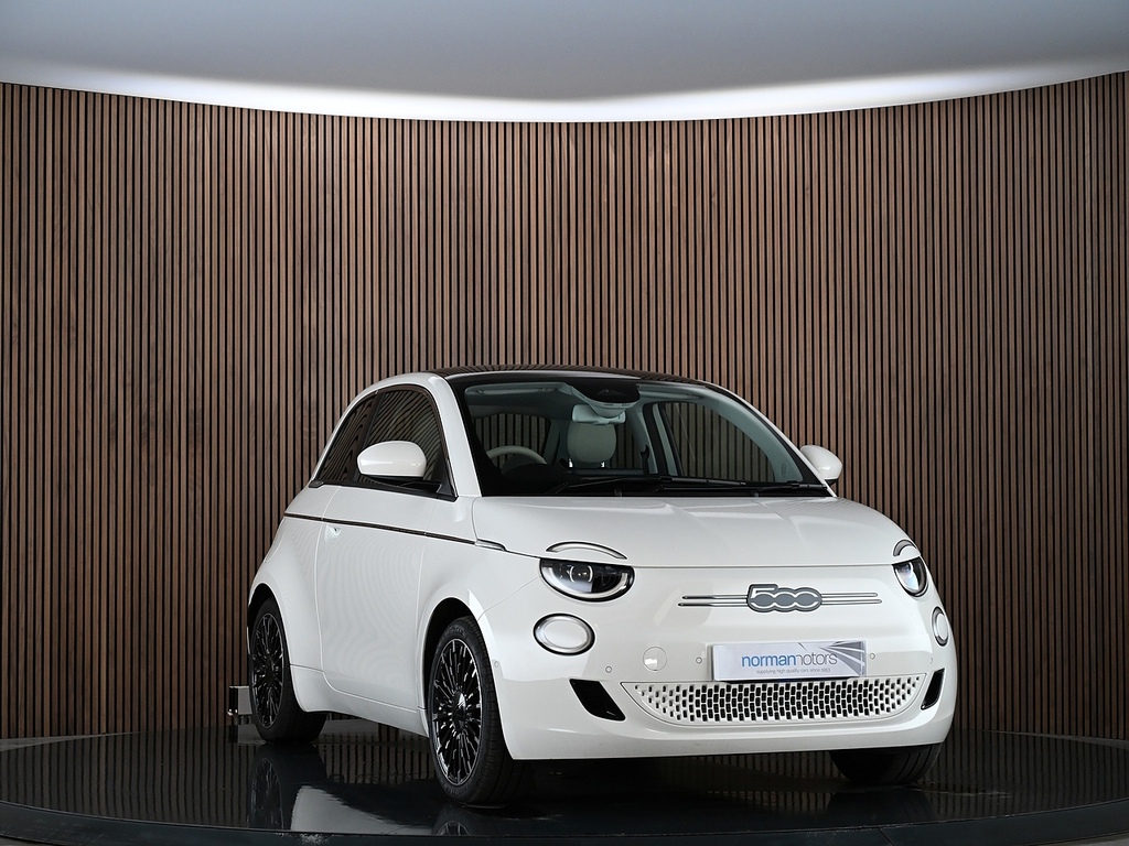 Fiat 500E 42Kwh Hatchback 118 Ps White #4