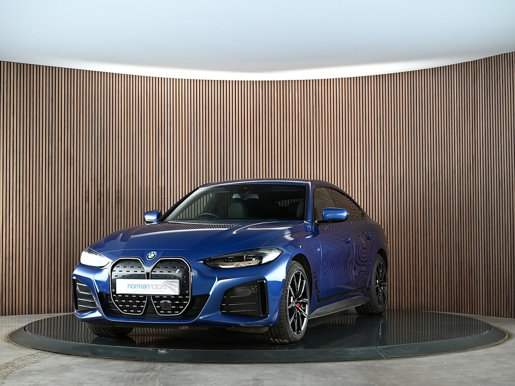 BMW i4 40 83.9Kwh M Sport Gran Coupe Ed BG72ALO Blue #6