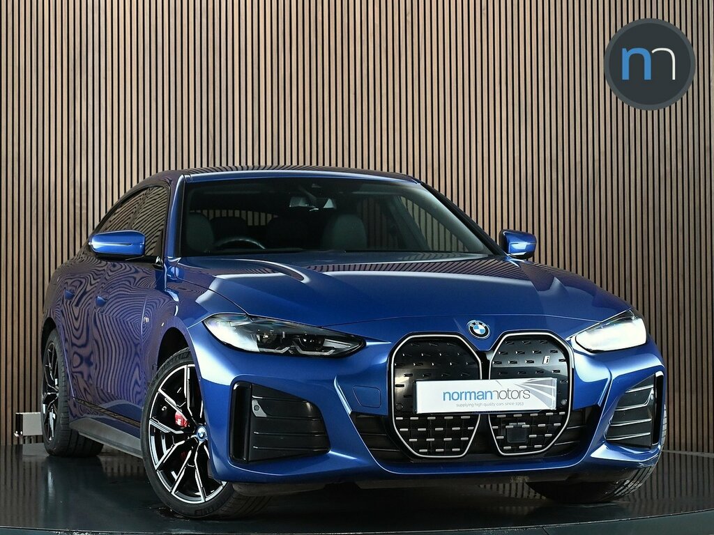 BMW i4 40 83.9Kwh M Sport Gran Coupe Ed Blue
