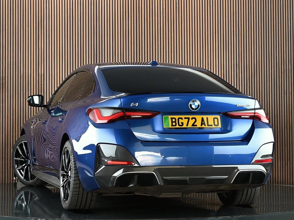 BMW i4 40 83.9Kwh M Sport Gran Coupe Ed BG72ALO Blue #2