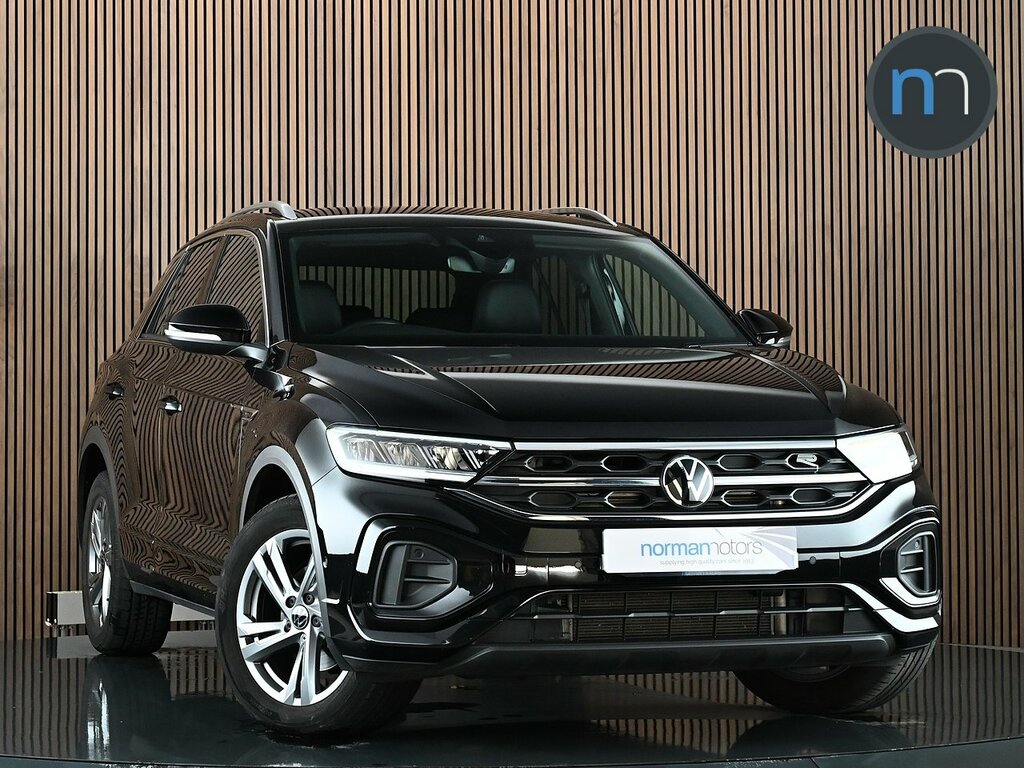 Volkswagen T-Roc 1.5 Tsi R-line Suv Dsg Euro 6 Ss 15 Black