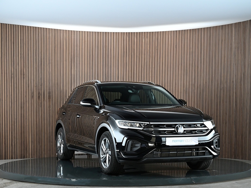 Volkswagen T-Roc 1.5 Tsi R-line Suv Dsg Euro 6 Ss 15 Black #4